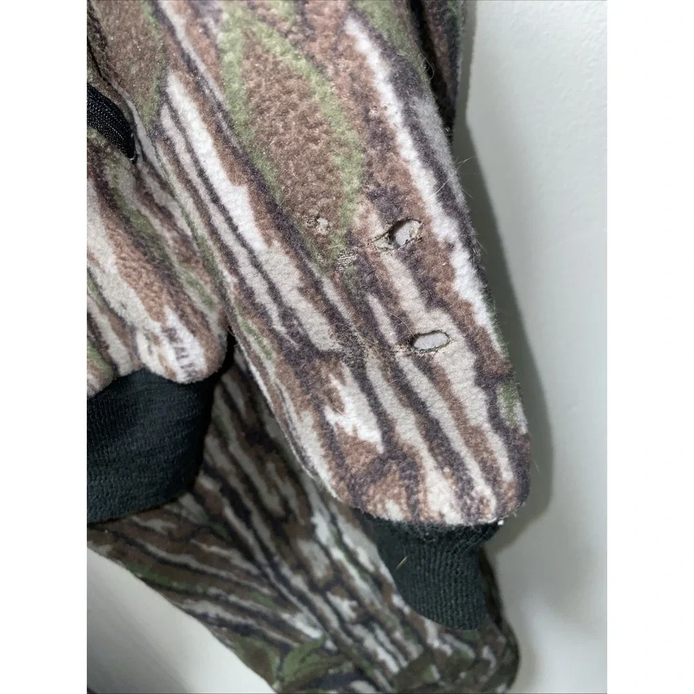 World Famous Sports Large Javket & Pants Fleece Camo Set Made In The USA Hunting
